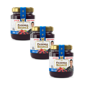 Combo Geleia de Frutas Vermelhas Zero - 3 unid