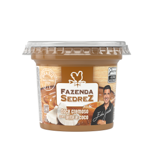 Doce Cremoso Com Leite e Coco 400g Fazenda Sedrez