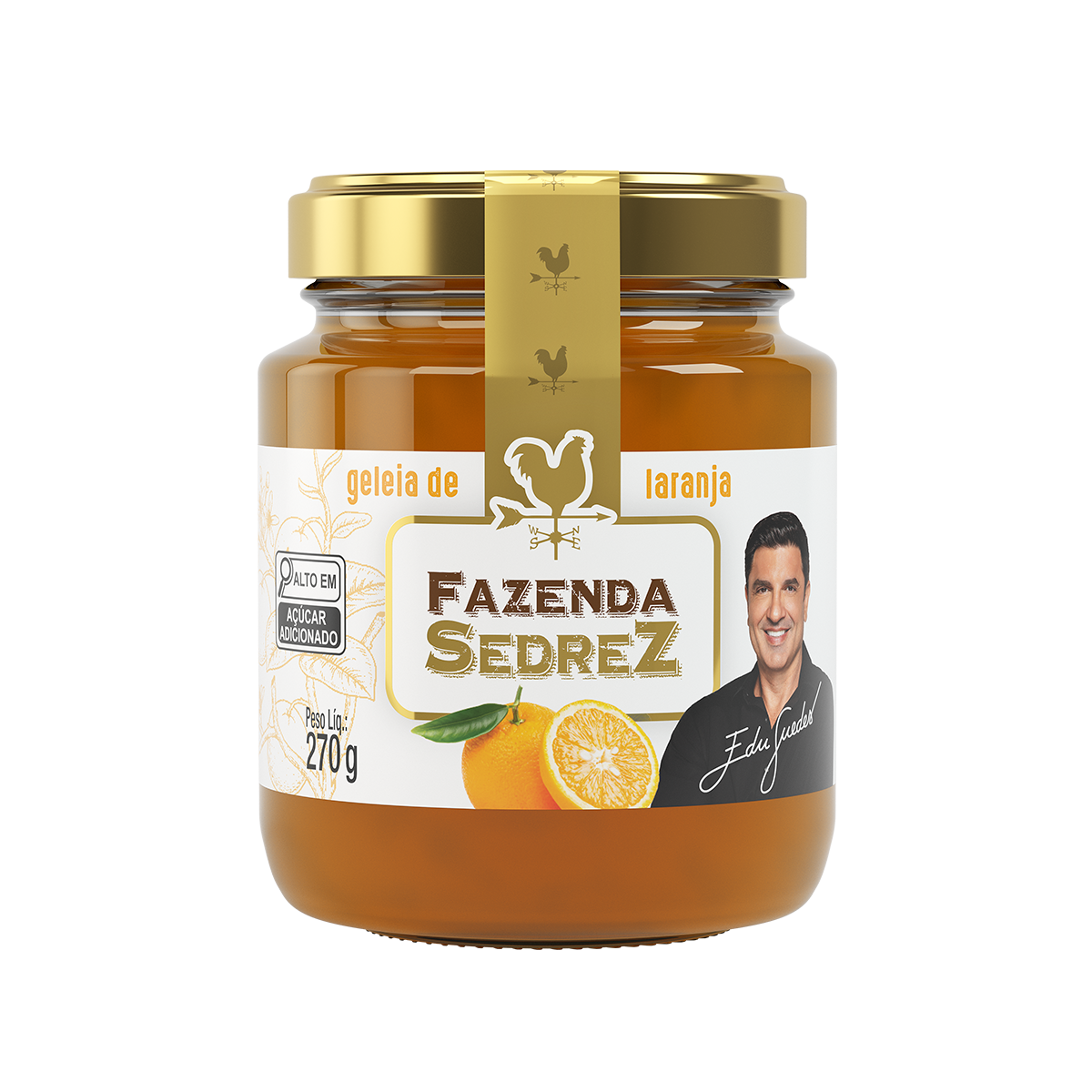 Geleia de Laranja 270g Fazenda Sedrez