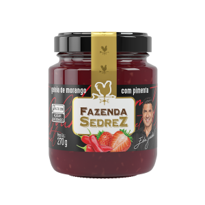 Geleia de Morango com Pimenta 270g Fazenda Sedrez