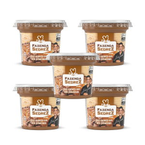 Combo Doce Cremoso Com Leite e Choc 400g Fazenda Sedrez - 5 unid