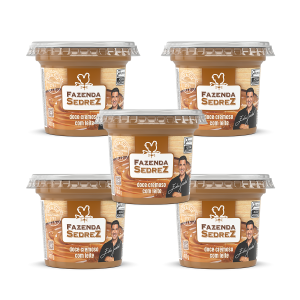 Combo Doce Cremoso Com Leite 400g Fazenda Sedrez - 5 unid