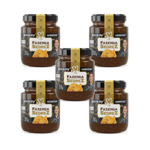 Combo Geleia de Alho Caramelizado 270g Fazenda Sedrez - 5 unid