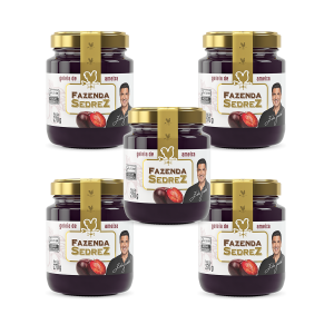 Combo Geleia de Ameixa 270g Fazenda Sedrez - 5 unid