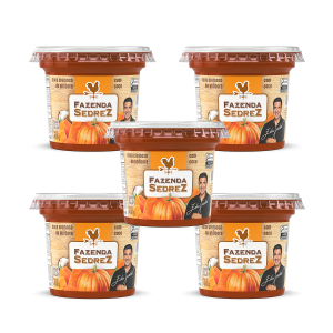 Combo Doce Cremoso Abóbora Com Coco 400g Fazenda Sedrez - 5 unid
