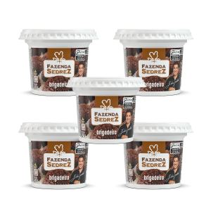 Combo Brigadeiro de Enrolar 400g Fazenda Sedrez - 5 unid