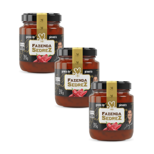 Combo Geleia de Pimenta 270g Fazenda Sedrez - 3 unid