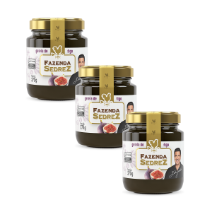 Combo Geleia de Figo 270g Fazenda Sedrez - 3 unid