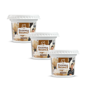 Combo Beijinho de Enrolar 400g Fazenda Sedrez - 3 unid